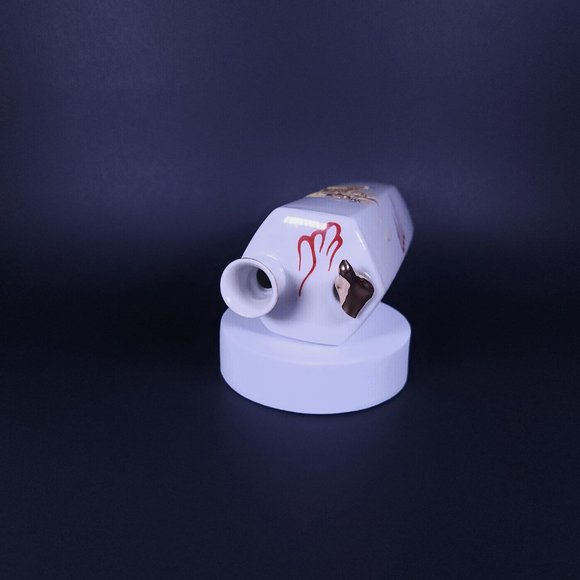 Vintage Japanese Whistling Sake Jug Decanter Dragon Design with Gold Bird - Picture 6 of 9